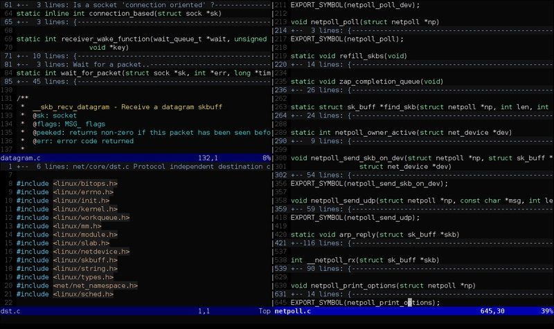 vim text editor commands