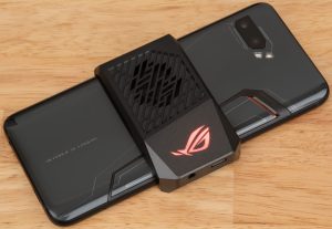 Pictures of the Asus ROG Phone II.