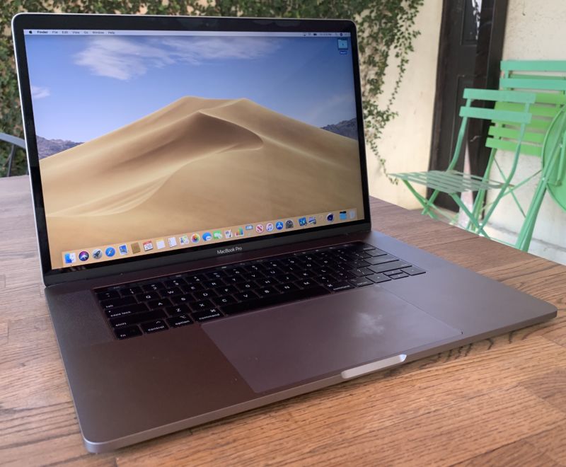 2019 MacBook Pro screen