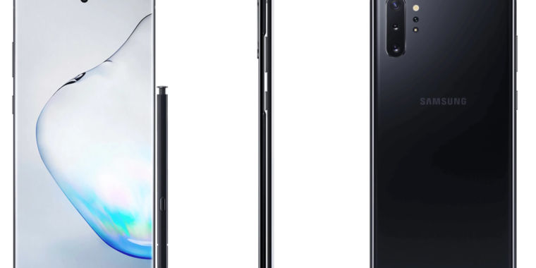 Official Galaxy Note 10 images leak, show off the big, boxy body - Ars Technica thumbnail