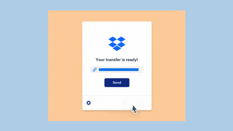 dropbox file transfer