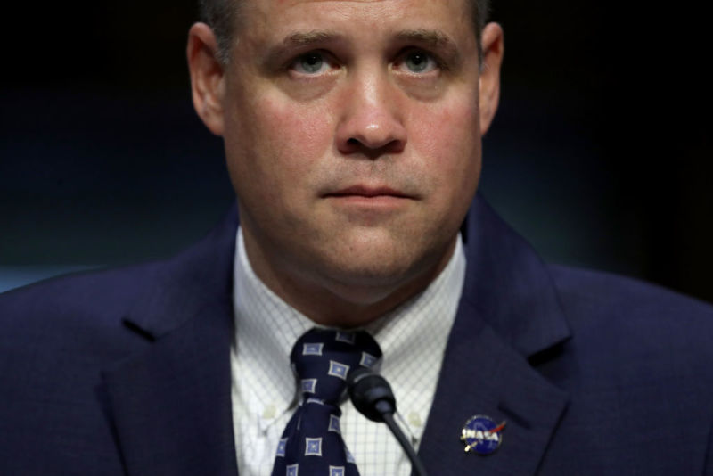 NASA Administrator James Bridenstine testifies before the Senate Commerce, Science and Transportation Committee on July 17, 2019. 