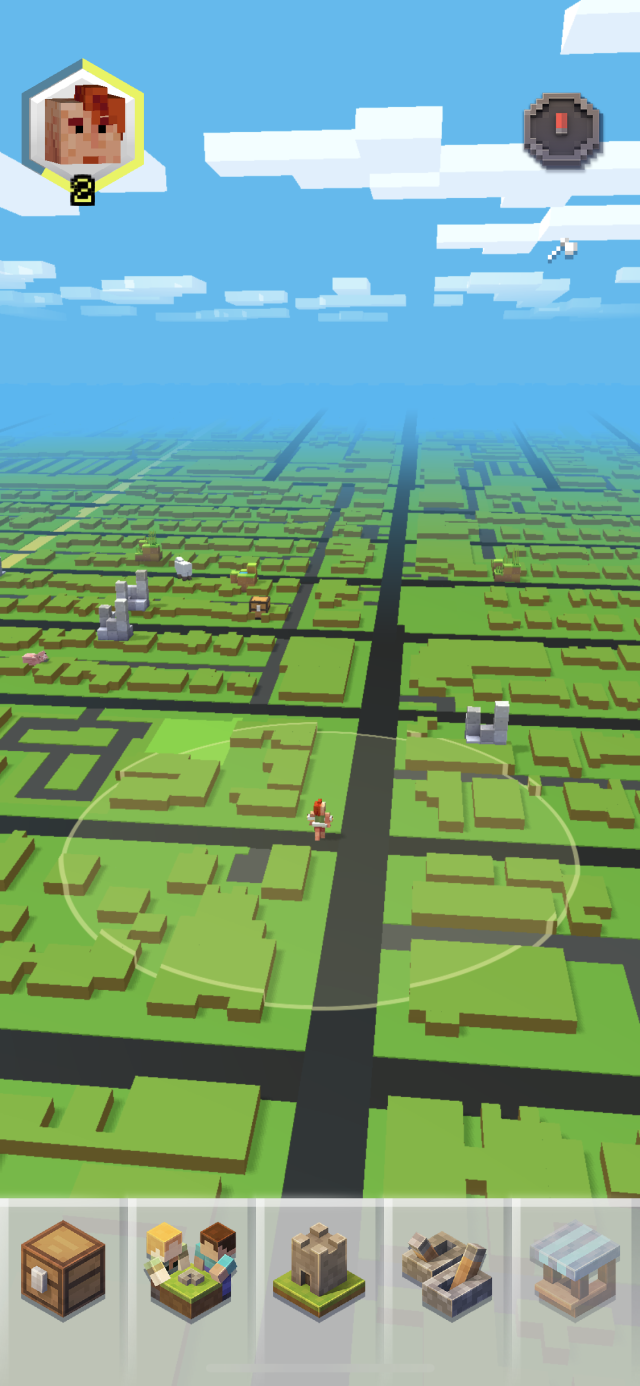 Minecraft Earth's closed beta: This augmented reality needs more