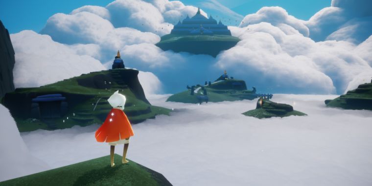 Journey Creator S Sky Debuts On Iphone And Ipad Ars Technica