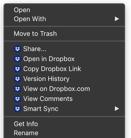 force dropbox mac to check for update