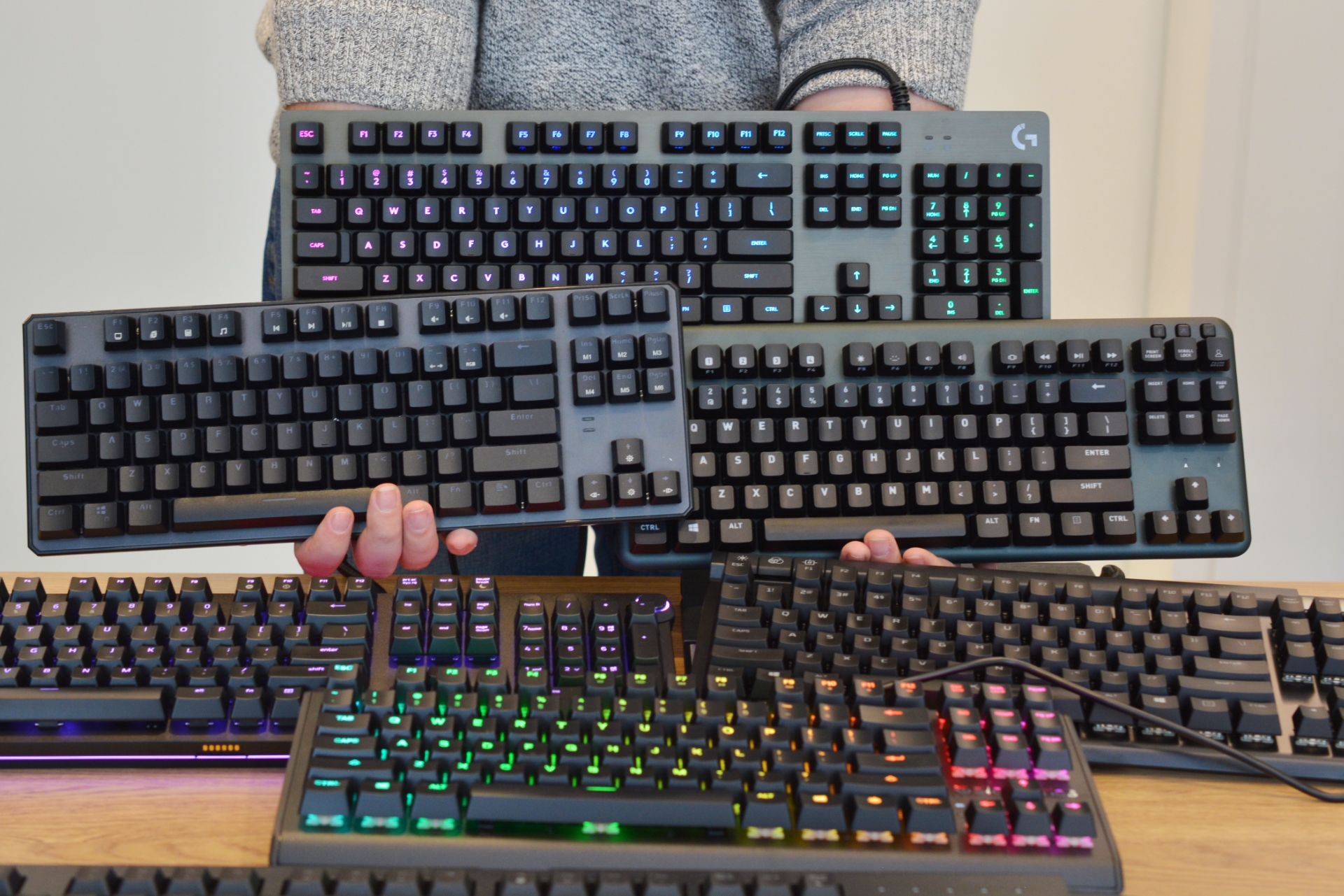 Клавиатура Dactyl. The most expensive Keyboard. Unusual Keyboard. The best Keyboard for typing.