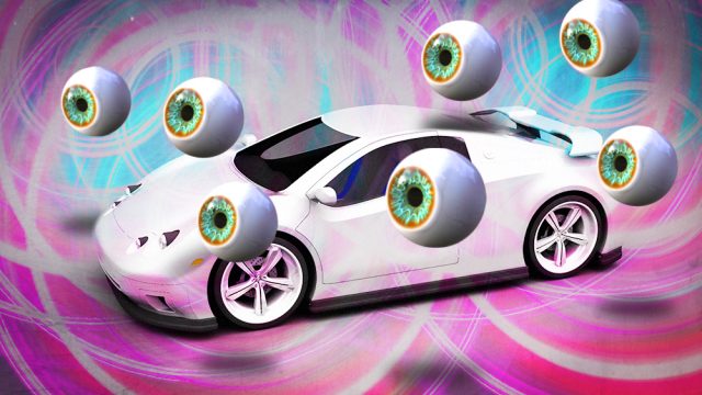 I think we need to check on Aurich because I asked for "some kind of abstract self driving car image," and this is what he gave me.