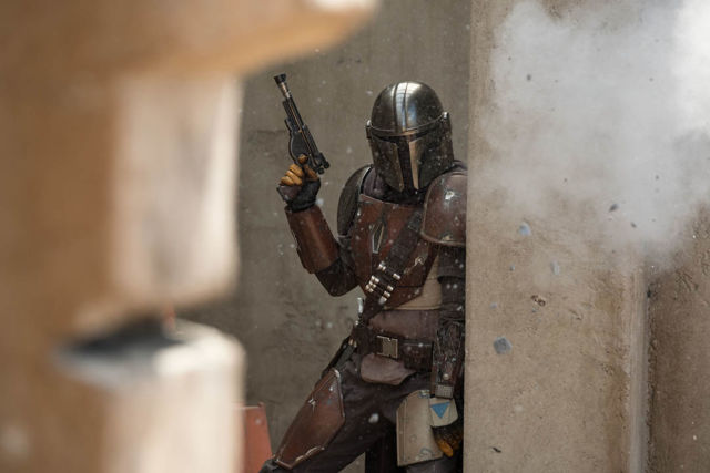 Pedro Pascal plays the titular character in the Disney+ exclusive series <em>The Mandalorian</em>.