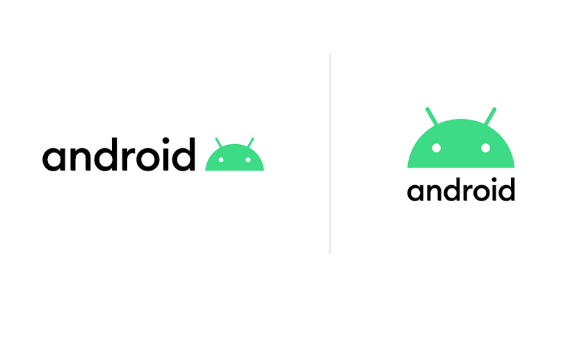 Pictures of the new Android logo.