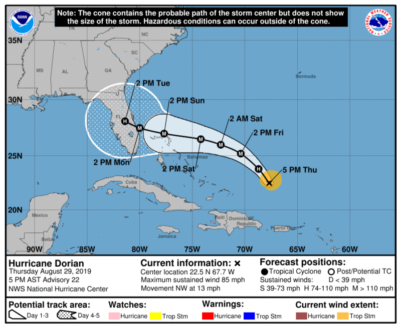 Map of Southeastern United States.