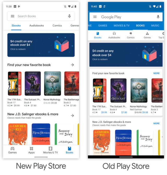 Google Play Games 2019-01 redesigns settings with Google