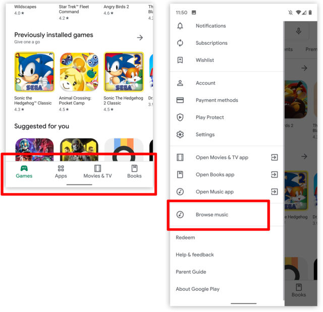 Google Play Games 2019-01 redesigns settings with Google