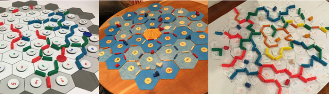 An early look at some <em>Mapmaker </em>Frakengame prototypes made with familiar components.