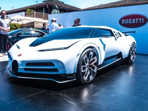 Bugattis at the Quail 2019