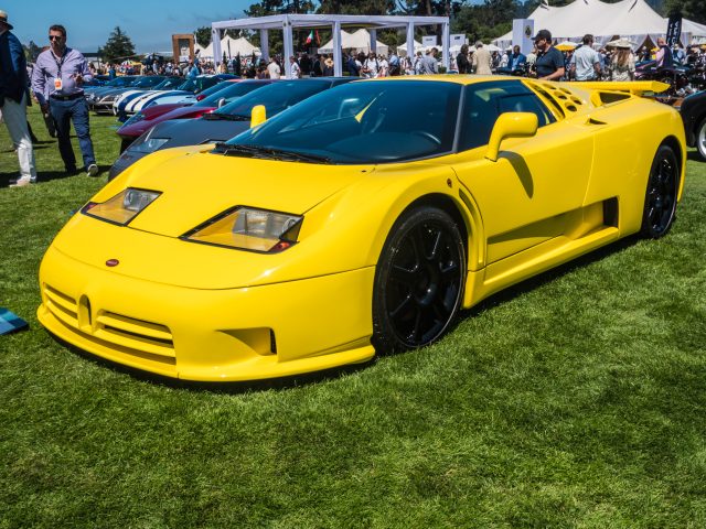 Bugattis at the Quail 2019