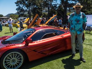 Gordon Murry and McLarens at the Quail 2019
