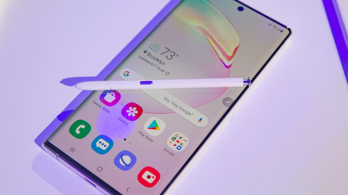 Galaxy Note10 hands-on: Samsung falls behind the competition - Ars