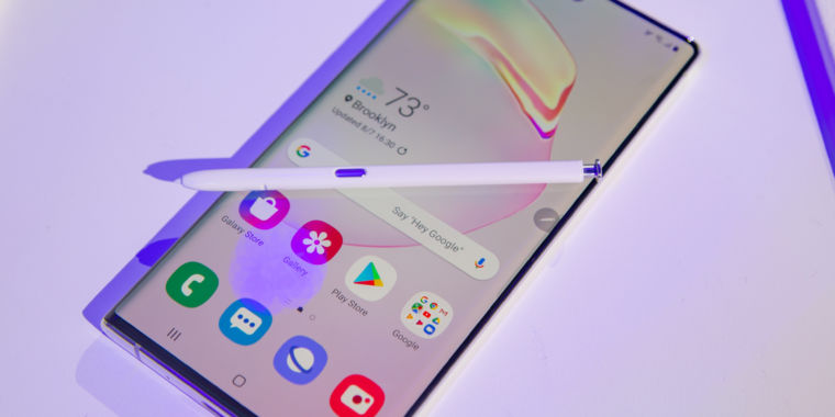 Galaxy Note10 hands-on: Samsung falls behind the competition | Ars