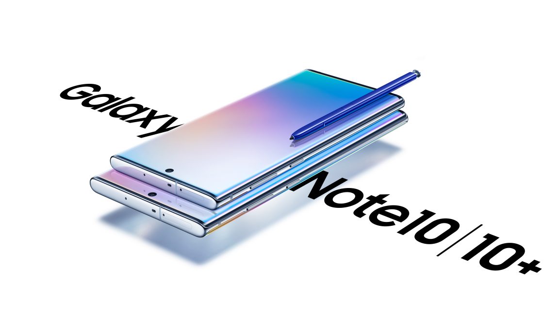 Pictures of the Galaxy Note10.