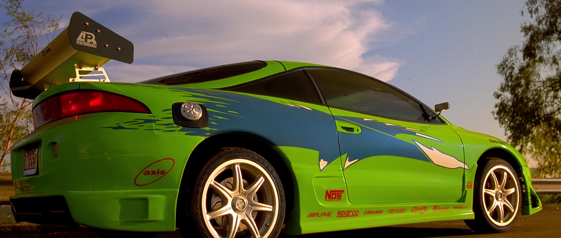 fast and furious 4 green car