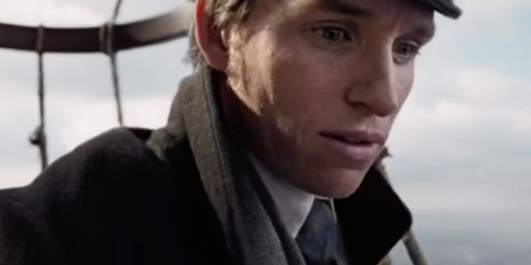 Eddie Redmayne stars as a pioneering balloonist in The Aeronauts trailer