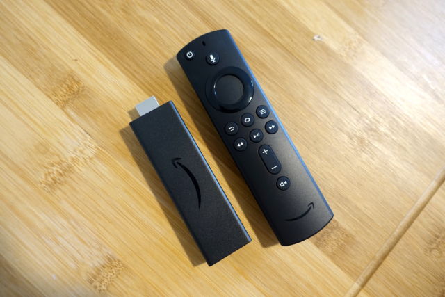 Amazon's Fire TV Stick 4K media streamer.