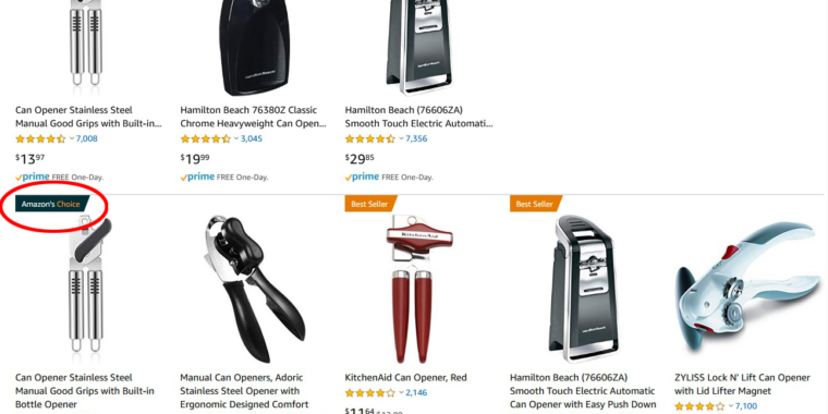 photo of Senators demand Amazon explain how junk winds up in “Choice” listings image