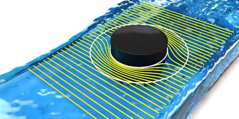 Hydrodynamic "invisibility cloaks" would hide objects from fluid flows and surface waves so that no wake is visible.