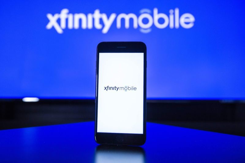 An Xfinity Mobile phone.