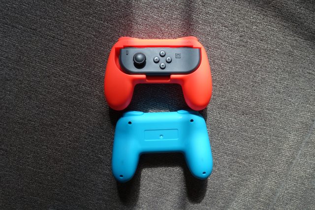 FastSnail Grips give the Switch Joy-Cons a more traditional controller shape.