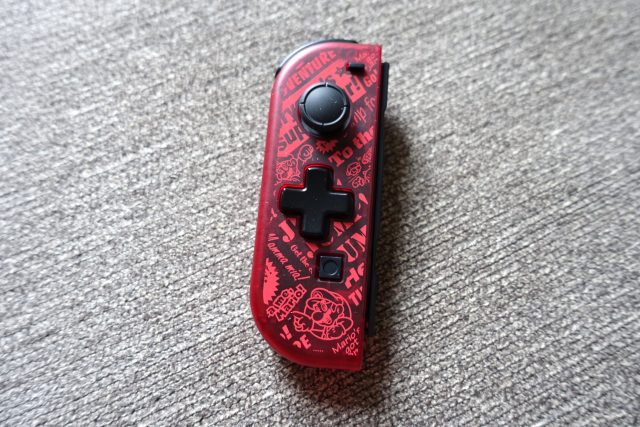 The Hori D-Pad Controller (L) for the Nintendo Switch.  It has a real d-pad!  Just note that this version is not the model for sale.