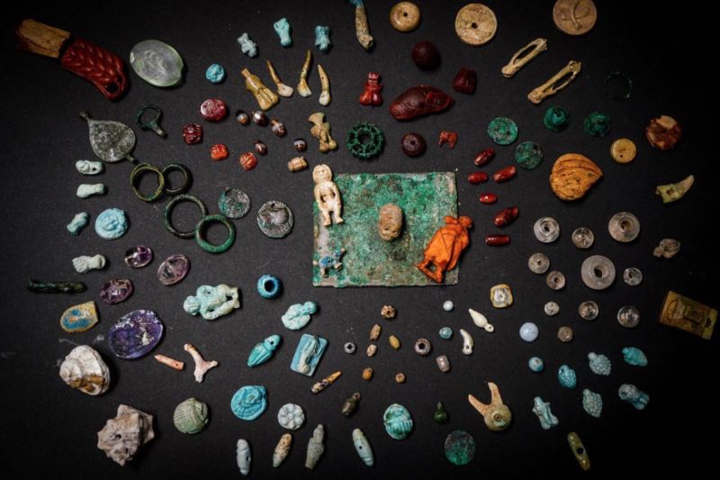 Archaeologists discovered an invaluable cache of ritual artifacts at