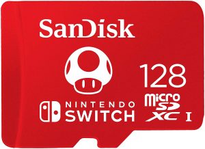 SanDisk MicroSD Card for Nintendo Switch (128GB) product image