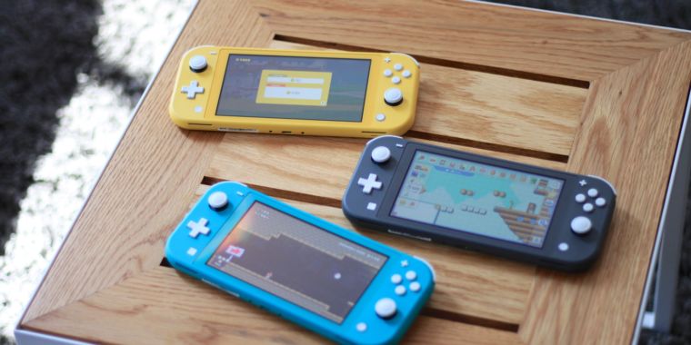 switch lite as second console