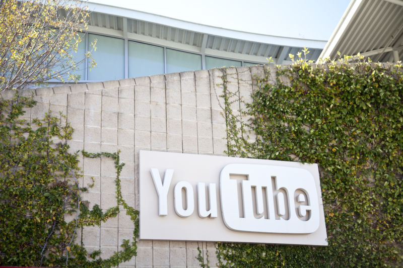YouTube headquarters in San Bruno, California.