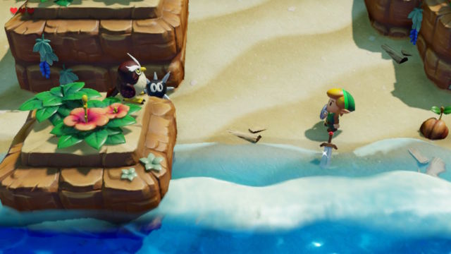 <em>Link's Awakening </em>for the Switch is a faithful remake of the classic Game Boy Zelda game but with a vibrant, updated look.