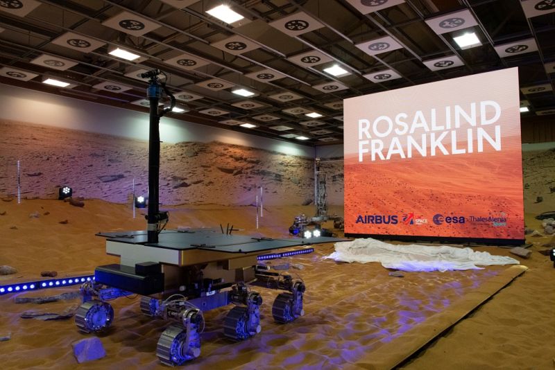 If the ExoMars spacecraft successfully lands on Mars, it will deploy the Rosalind Franklin rover.