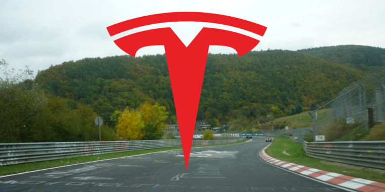 Tesla to take on Taycan’s track time at the Nürburgring