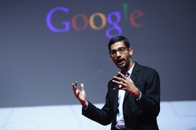 Google CEO Sundar Pichai.