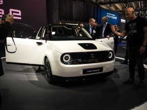 Honda e at 2019 Frankfurt auto show