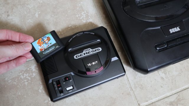 sega genesis mini play cartridges