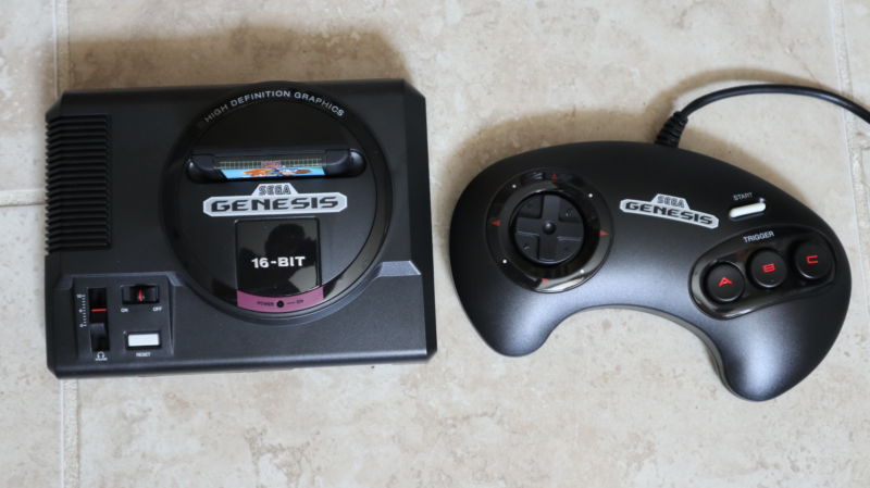 can you add games to the sega genesis mini