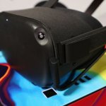 Oculus Quest as connected to the official Oculus Quest Link cable.