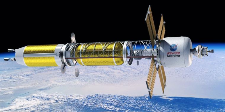 La NASA quiere enviar cohetes nucleares a la Luna y Marte (ENG)
