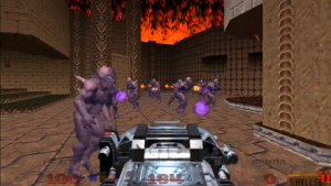 Promotional image for video games.