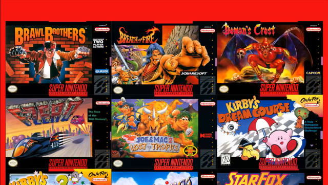 All 20 Amazing SNES Games Available On Nintendo Switch Online