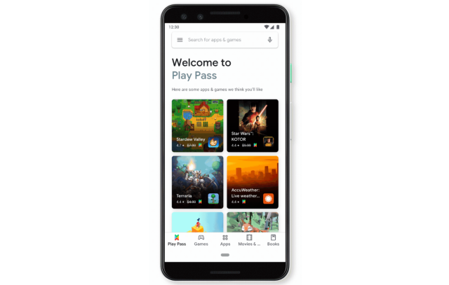 New Google Play Pass subscription bundles 350+ apps