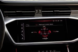 Audi RS7 screen