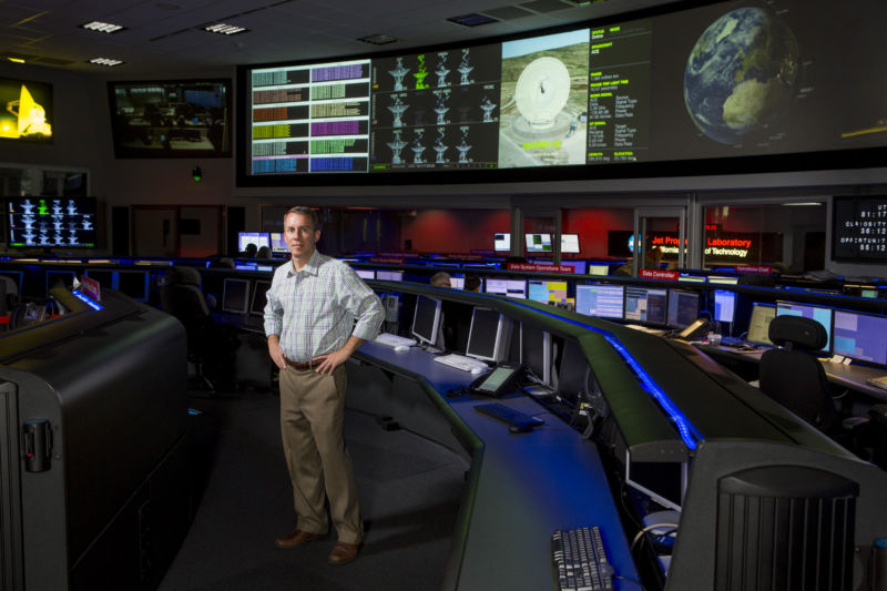 Bobby Braun, seen in Mission Control at NASA's Jet Propulsion, will move to the lab in early 2020.