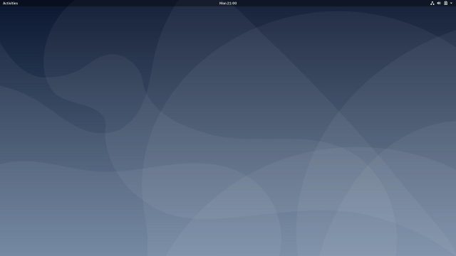 The default GNOME desktop on Debian 10.